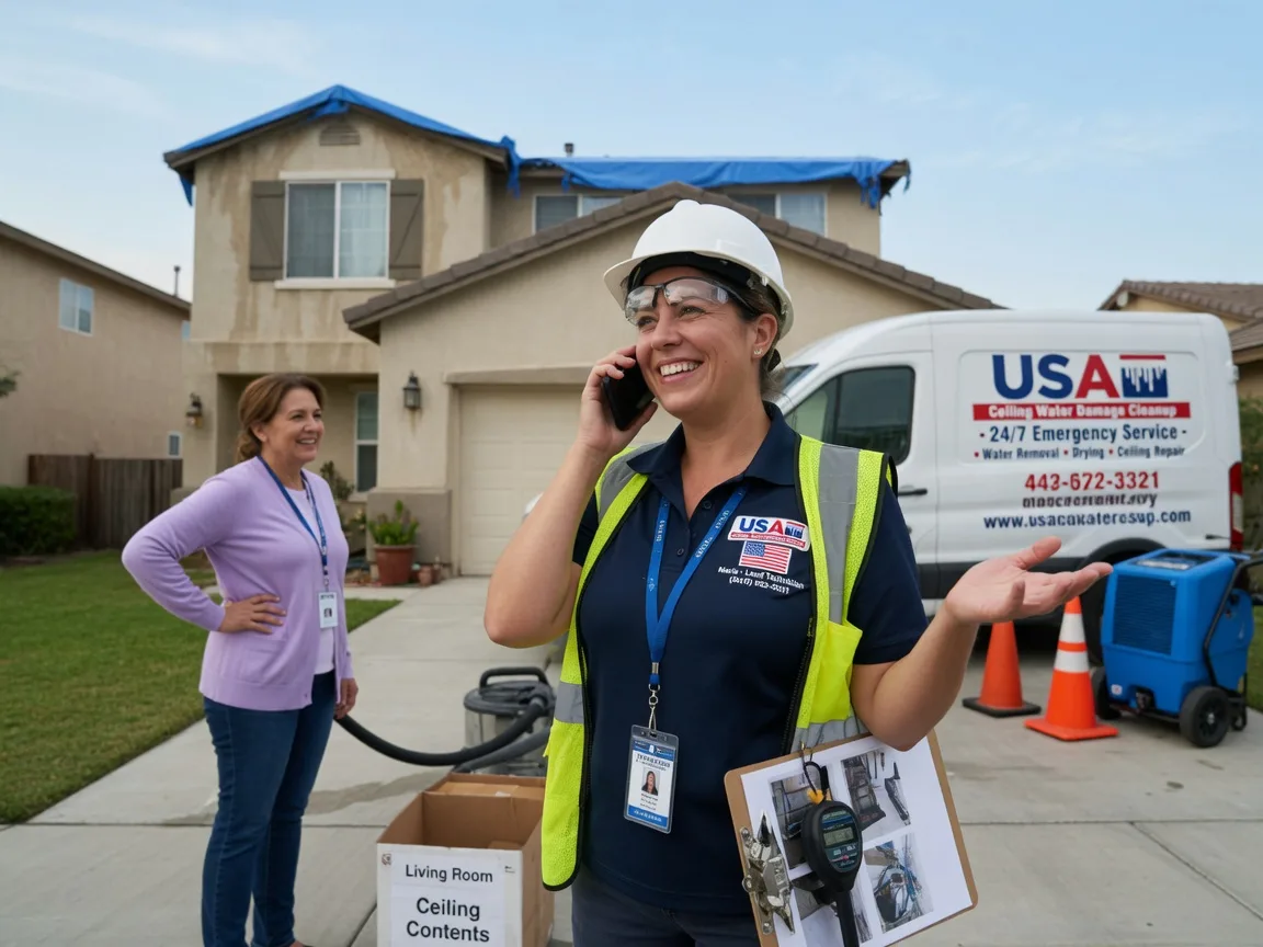 Ceiling Water Damage Restoration Smithfield, IL FAQs